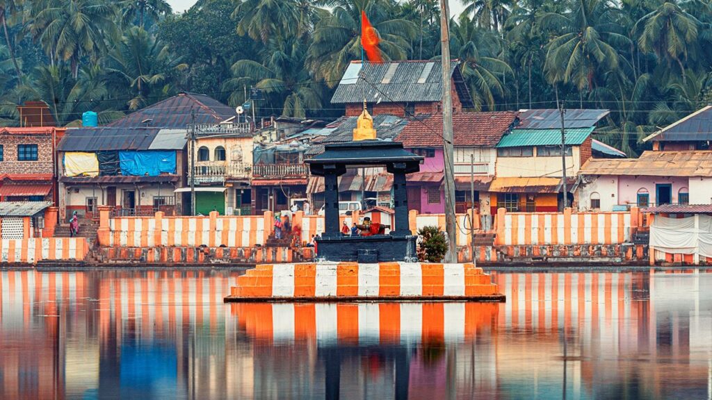 Koti Tirtha, estanque sagrado en Gokarna utilizado para rituales de purificación