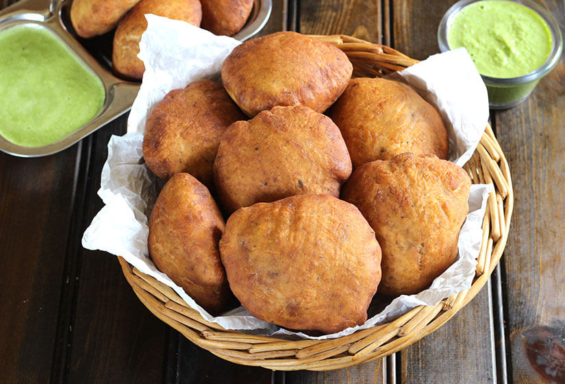 Mangalore buns, comida típica del sur de la India en Gokarna